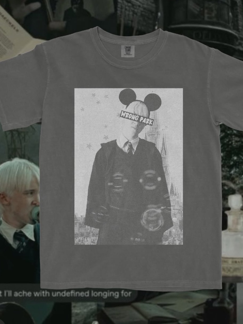 AfterColor Draco Malfoy Harry Potter Disney Parks Graphic Tee
